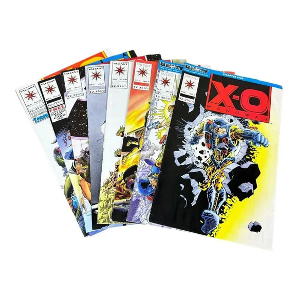 X-O MANOWAR MEGA-LOT 89 HIGH-GRADE VALIANT COMICS 1990'S DEALER LOT CHEAP - Picture 11 of 14